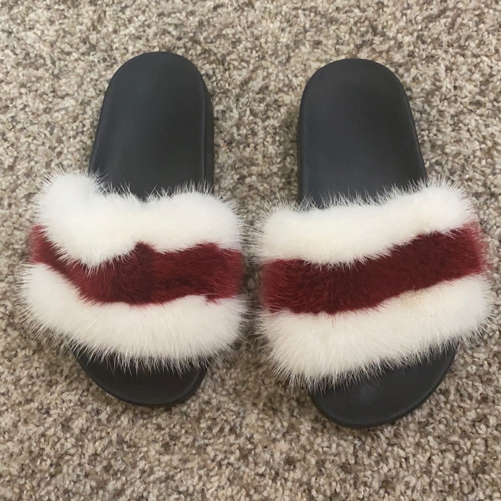 Givenchy mink slides